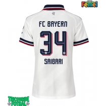 Echipament fotbal Bayern Munich Ismael Saibari #34 Tricou Deplasare 2026-27 pentru femei maneca scurta