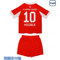 Echipament fotbal Bayern Munich Jamal Musiala #10 Tricou Acasa 2025-26 pentru copii maneca scurta (+ Pantaloni scurti)
