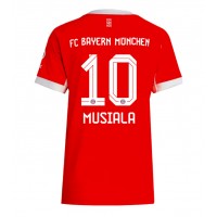 Echipament fotbal Bayern Munich Jamal Musiala #10 Tricou Acasa 2025-26 pentru femei maneca scurta