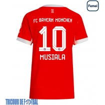 Echipament fotbal Bayern Munich Jamal Musiala #10 Tricou Acasa 2025-26 pentru femei maneca scurta