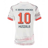 Echipament fotbal Bayern Munich Jamal Musiala #10 Tricou Deplasare 2025-26 pentru femei maneca scurta