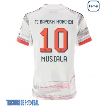 Echipament fotbal Bayern Munich Jamal Musiala #10 Tricou Deplasare 2025-26 pentru femei maneca scurta