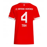 Echipament fotbal Bayern Munich Jonathan Tah #4 Tricou Acasa 2025-26 pentru femei maneca scurta
