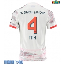 Echipament fotbal Bayern Munich Jonathan Tah #4 Tricou Deplasare 2025-26 maneca scurta