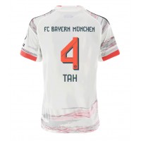 Echipament fotbal Bayern Munich Jonathan Tah #4 Tricou Deplasare 2025-26 pentru femei maneca scurta