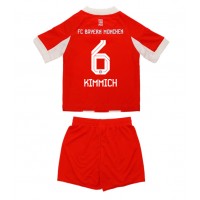 Echipament fotbal Bayern Munich Joshua Kimmich #6 Tricou Acasa 2025-26 pentru copii maneca scurta (+ Pantaloni scurti)