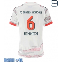 Echipament fotbal Bayern Munich Joshua Kimmich #6 Tricou Deplasare 2025-26 pentru femei maneca scurta