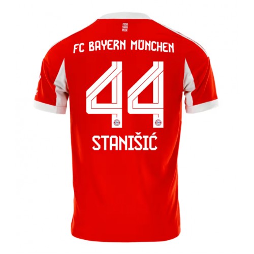 Echipament fotbal Bayern Munich Josip Stanisic #44 Tricou Acasa 2025-26 maneca scurta Echipament fotbal Bayern Munich Josip Stanisic #44 Tricou Acasa 2025-26 maneca scurta