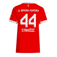 Echipament fotbal Bayern Munich Josip Stanisic #44 Tricou Acasa 2025-26 pentru femei maneca scurta