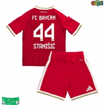 Echipament fotbal Bayern Munich Josip Stanisic #44 Tricou Acasa 2026-27 pentru copii maneca scurta (+ Pantaloni scurti)