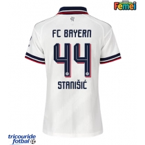 Echipament fotbal Bayern Munich Josip Stanisic #44 Tricou Deplasare 2026-27 pentru femei maneca scurta