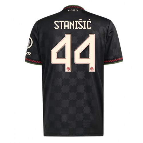 Echipament fotbal Bayern Munich Josip Stanisic #44 Tricou Treilea 2025-26 maneca scurta Echipament fotbal Bayern Munich Josip Stanisic #44 Tricou Treilea 2025-26 maneca scurta