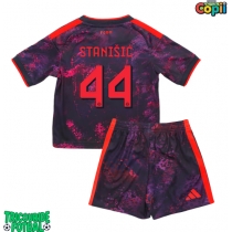 Echipament fotbal Bayern Munich Josip Stanisic #44 Tricou Treilea 2026-27 pentru copii maneca scurta (+ Pantaloni scurti)