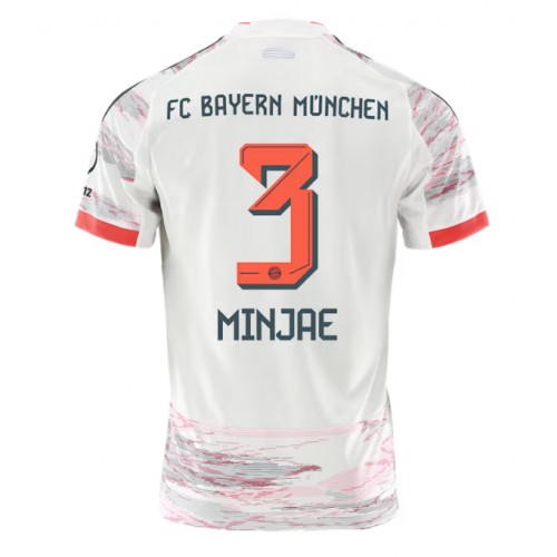 Echipament fotbal Bayern Munich Kim Min-jae #3 Tricou Deplasare 2025-26 maneca scurta Echipament fotbal Bayern Munich Kim Min-jae #3 Tricou Deplasare 2025-26 maneca scurta