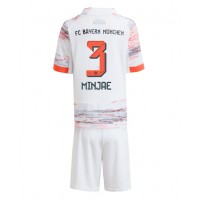 Echipament fotbal Bayern Munich Kim Min-jae #3 Tricou Deplasare 2025-26 pentru copii maneca scurta (+ Pantaloni scurti)