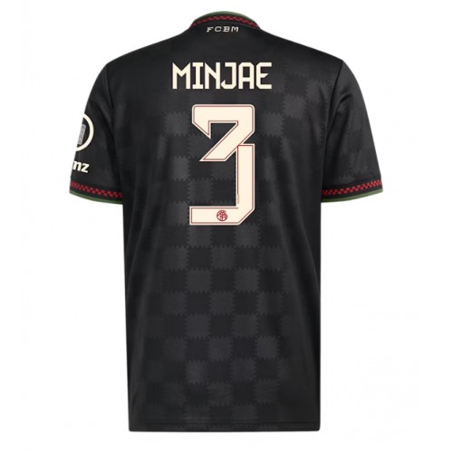 Echipament fotbal Bayern Munich Kim Min-jae #3 Tricou Treilea 2025-26 maneca scurta Echipament fotbal Bayern Munich Kim Min-jae #3 Tricou Treilea 2025-26 maneca scurta