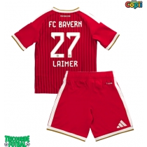 Echipament fotbal Bayern Munich Konrad Laimer #27 Tricou Acasa 2026-27 pentru copii maneca scurta (+ Pantaloni scurti)