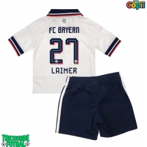 Echipament fotbal Bayern Munich Konrad Laimer #27 Tricou Deplasare 2026-27 pentru copii maneca scurta (+ Pantaloni scurti)