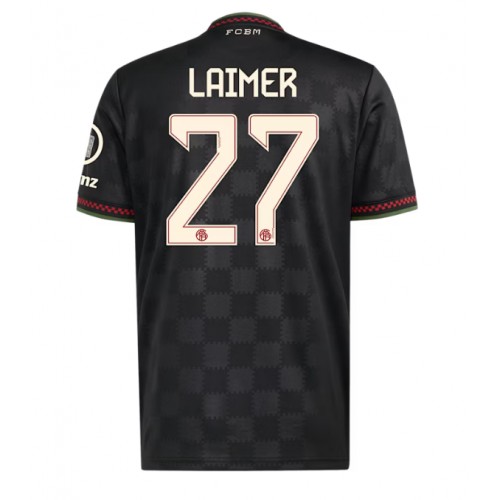 Echipament fotbal Bayern Munich Konrad Laimer #27 Tricou Treilea 2025-26 maneca scurta Echipament fotbal Bayern Munich Konrad Laimer #27 Tricou Treilea 2025-26 maneca scurta