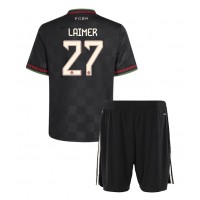 Echipament fotbal Bayern Munich Konrad Laimer #27 Tricou Treilea 2025-26 pentru copii maneca scurta (+ Pantaloni scurti)