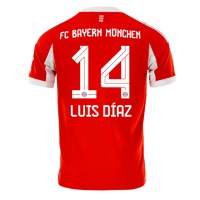 Echipament fotbal Bayern Munich Luis Diaz #14 Tricou Acasa 2025-26 maneca scurta
