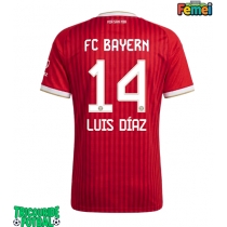 Echipament fotbal Bayern Munich Luis Diaz #14 Tricou Acasa 2026-27 pentru femei maneca scurta