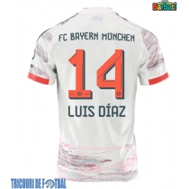 Echipament fotbal Bayern Munich Luis Diaz #14 Tricou Deplasare 2025-26 maneca scurta
