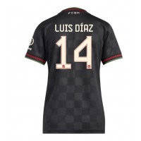 Echipament fotbal Bayern Munich Luis Diaz #14 Tricou Treilea 2025-26 pentru femei maneca scurta