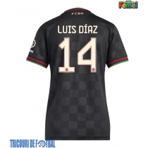 Echipament fotbal Bayern Munich Luis Diaz #14 Tricou Treilea 2025-26 pentru femei maneca scurta
