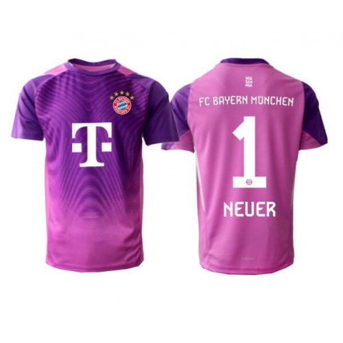 Echipament fotbal Bayern Munich Manuel Neuer #1 Portar Tricou Treilea 2025-26 maneca scurta Echipament fotbal Bayern Munich Manuel Neuer #1 Portar Tricou Treilea 2025-26 maneca scurta