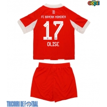 Echipament fotbal Bayern Munich Michael Olise #17 Tricou Acasa 2025-26 pentru copii maneca scurta (+ Pantaloni scurti)
