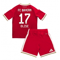 Echipament fotbal Bayern Munich Michael Olise #17 Tricou Acasa 2026-27 pentru copii maneca scurta (+ Pantaloni scurti)