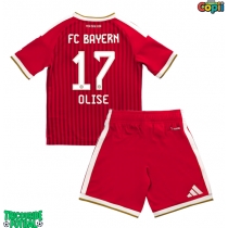 Echipament fotbal Bayern Munich Michael Olise #17 Tricou Acasa 2026-27 pentru copii maneca scurta (+ Pantaloni scurti)