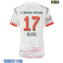Echipament fotbal Bayern Munich Michael Olise #17 Tricou Deplasare 2025-26 pentru femei maneca scurta
