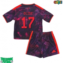 Echipament fotbal Bayern Munich Michael Olise #17 Tricou Treilea 2026-27 pentru copii maneca scurta (+ Pantaloni scurti)