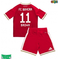 Echipament fotbal Bayern Munich Nathaniel Brown #11 Tricou Acasa 2026-27 pentru copii maneca scurta (+ Pantaloni scurti)