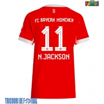 Echipament fotbal Bayern Munich Nicolas Jackson #11 Tricou Acasa 2025-26 pentru femei maneca scurta