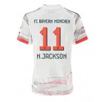 Echipament fotbal Bayern Munich Nicolas Jackson #11 Tricou Deplasare 2025-26 pentru femei maneca scurta