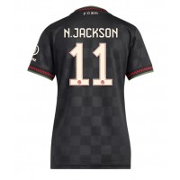Echipament fotbal Bayern Munich Nicolas Jackson #11 Tricou Treilea 2025-26 pentru femei maneca scurta