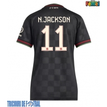 Echipament fotbal Bayern Munich Nicolas Jackson #11 Tricou Treilea 2025-26 pentru femei maneca scurta