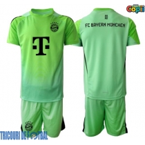 Echipament fotbal Bayern Munich Portar Tricou Acasa 2025-26 pentru copii maneca scurta (+ Pantaloni scurti)