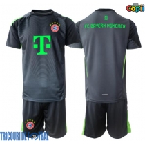 Echipament fotbal Bayern Munich Portar Tricou Deplasare 2025-26 pentru copii maneca scurta (+ Pantaloni scurti)