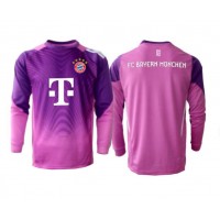 Echipament fotbal Bayern Munich Portar Tricou Treilea 2025-26 maneca lunga