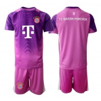 Echipament fotbal Bayern Munich Portar Tricou Treilea 2025-26 pentru copii maneca scurta (+ Pantaloni scurti)