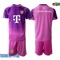 Echipament fotbal Bayern Munich Portar Tricou Treilea 2025-26 pentru copii maneca scurta (+ Pantaloni scurti)
