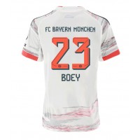 Echipament fotbal Bayern Munich Sacha Boey #23 Tricou Deplasare 2025-26 pentru femei maneca scurta