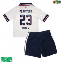 Echipament fotbal Bayern Munich Sacha Boey #23 Tricou Deplasare 2026-27 pentru copii maneca scurta (+ Pantaloni scurti)