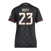 Echipament fotbal Bayern Munich Sacha Boey #23 Tricou Treilea 2025-26 pentru femei maneca scurta