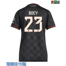 Echipament fotbal Bayern Munich Sacha Boey #23 Tricou Treilea 2025-26 pentru femei maneca scurta