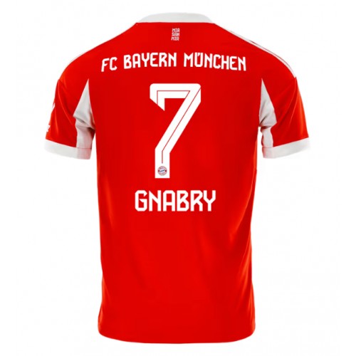 Echipament fotbal Bayern Munich Serge Gnabry #7 Tricou Acasa 2025-26 maneca scurta Echipament fotbal Bayern Munich Serge Gnabry #7 Tricou Acasa 2025-26 maneca scurta